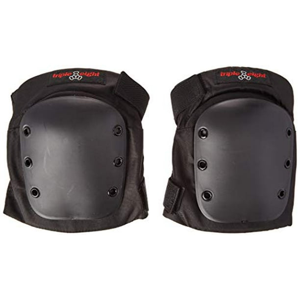 Triple Eight Street Knee Pads for Skateboarding and Roller Derby with Adjustable Straps Triple Eight Street Knee Pads for Skateboarding and Roller Derby with Adjustable Straps